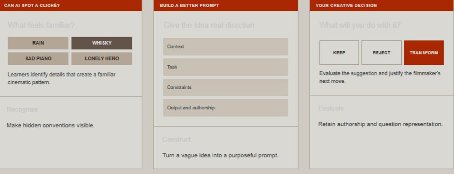 digital course screenshots
